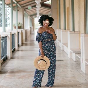 Two Piece Floral Set